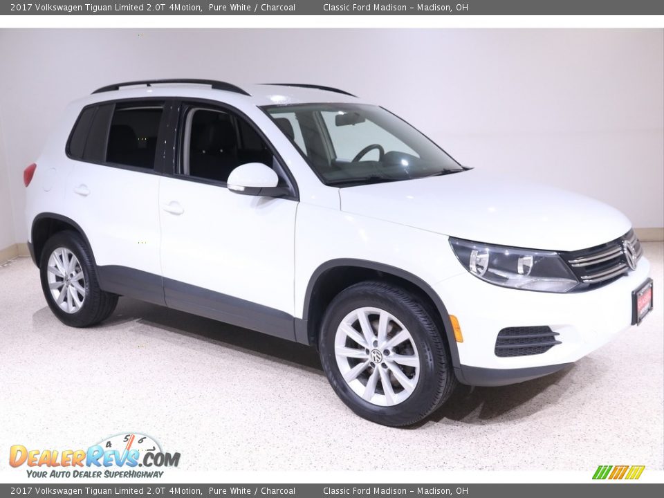 Pure White 2017 Volkswagen Tiguan Limited 2.0T 4Motion Photo #1