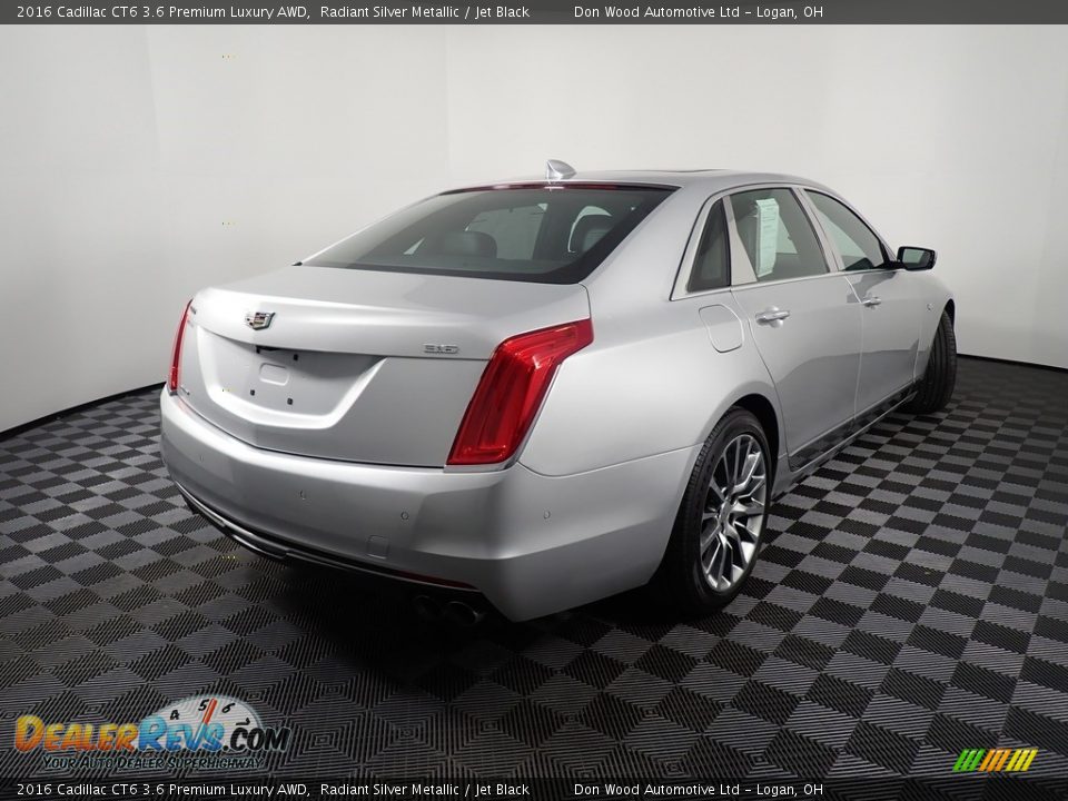 2016 Cadillac CT6 3.6 Premium Luxury AWD Radiant Silver Metallic / Jet Black Photo #19