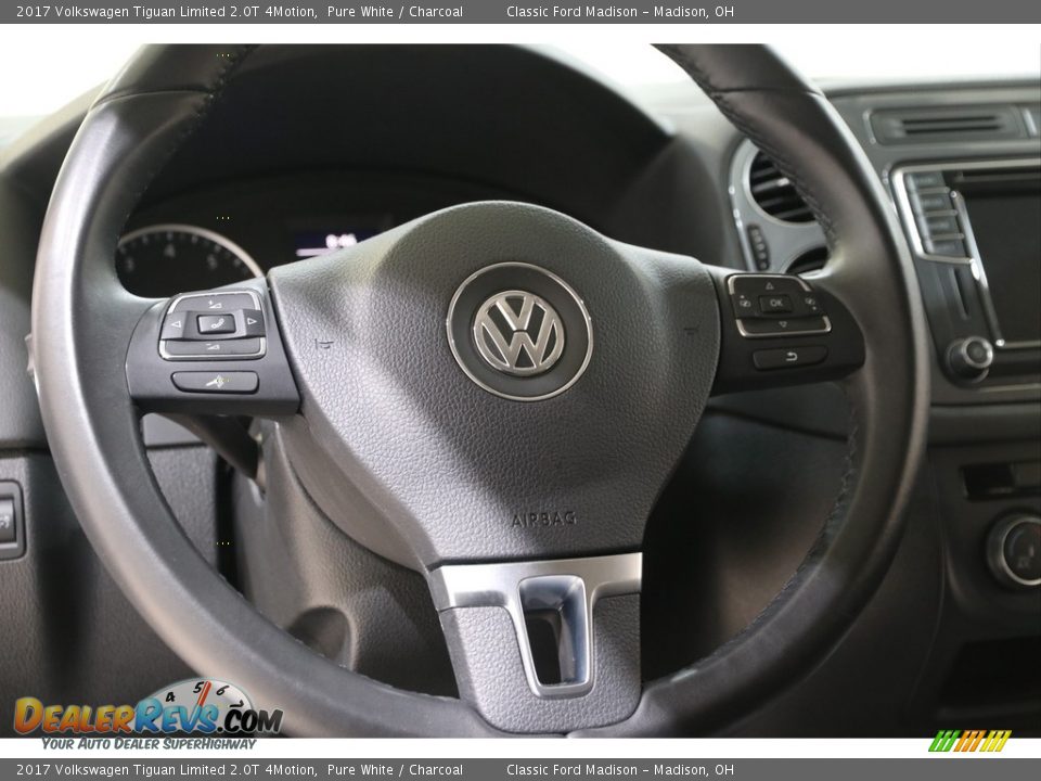 2017 Volkswagen Tiguan Limited 2.0T 4Motion Steering Wheel Photo #7