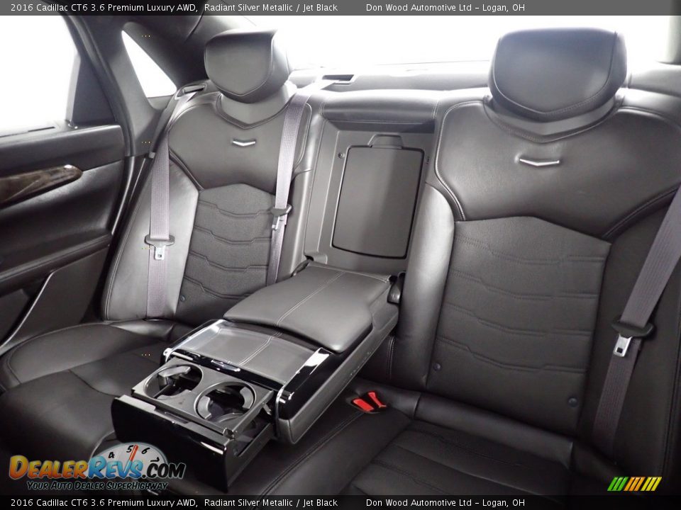Rear Seat of 2016 Cadillac CT6 3.6 Premium Luxury AWD Photo #26