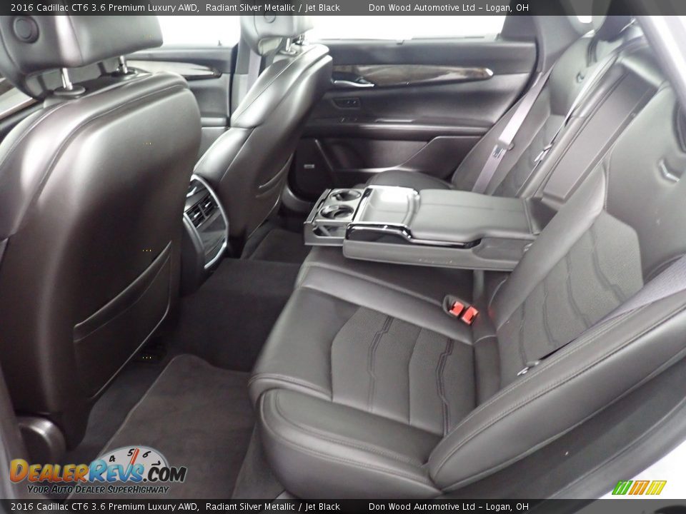Rear Seat of 2016 Cadillac CT6 3.6 Premium Luxury AWD Photo #28