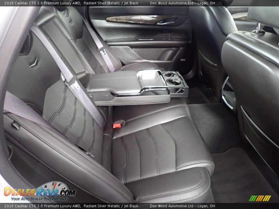 Rear Seat of 2016 Cadillac CT6 3.6 Premium Luxury AWD Photo #31