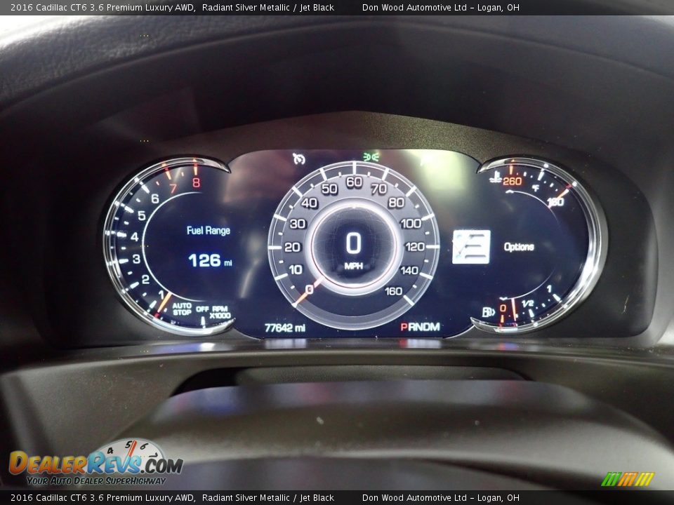 2016 Cadillac CT6 3.6 Premium Luxury AWD Gauges Photo #35