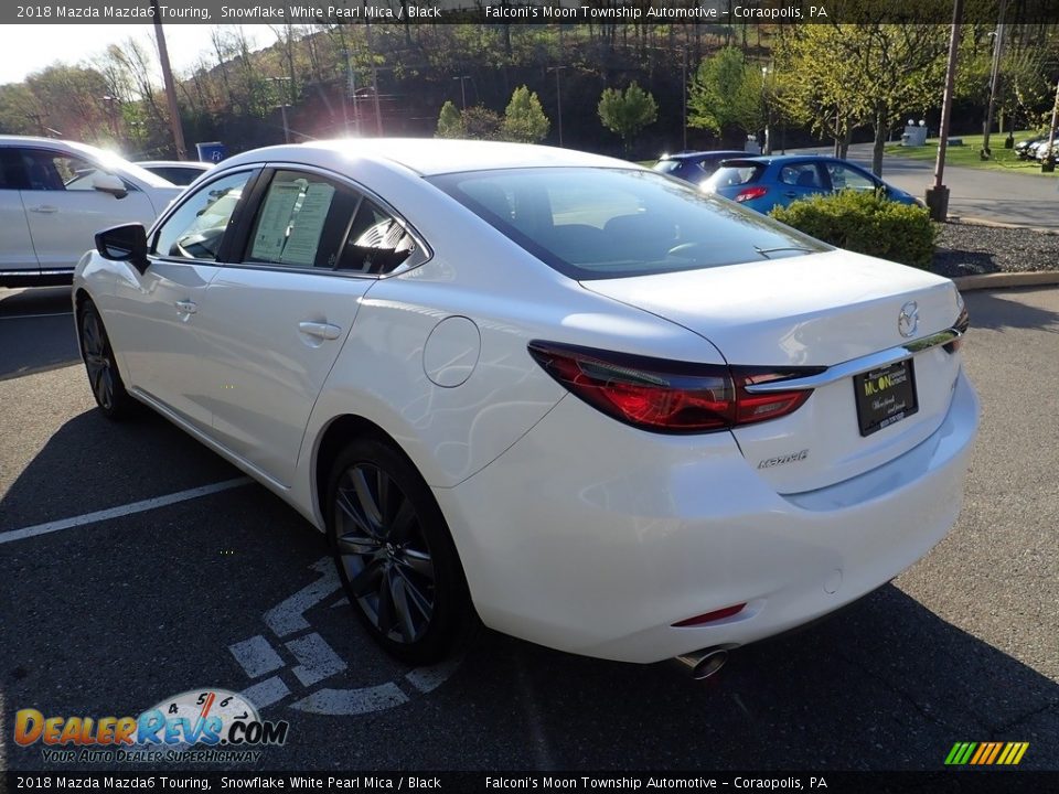 2018 Mazda Mazda6 Touring Snowflake White Pearl Mica / Black Photo #4