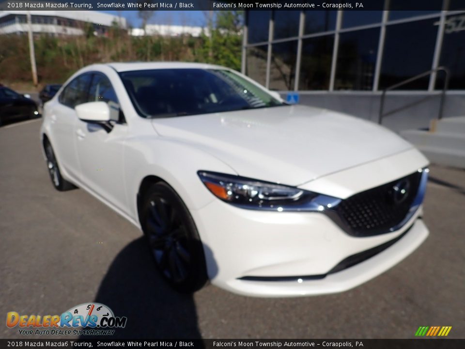 2018 Mazda Mazda6 Touring Snowflake White Pearl Mica / Black Photo #8