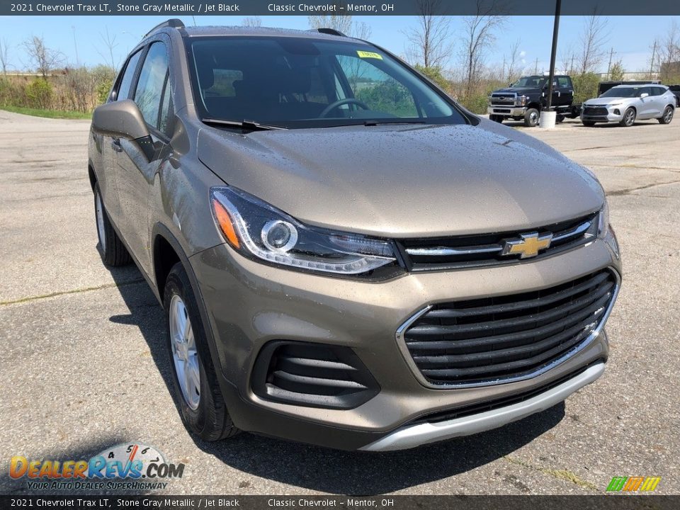 2021 Chevrolet Trax LT Stone Gray Metallic / Jet Black Photo #2