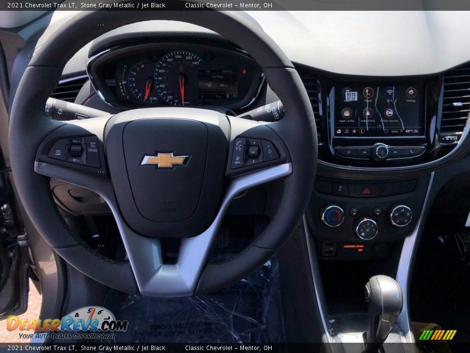 2021 Chevrolet Trax LT Stone Gray Metallic / Jet Black Photo #7