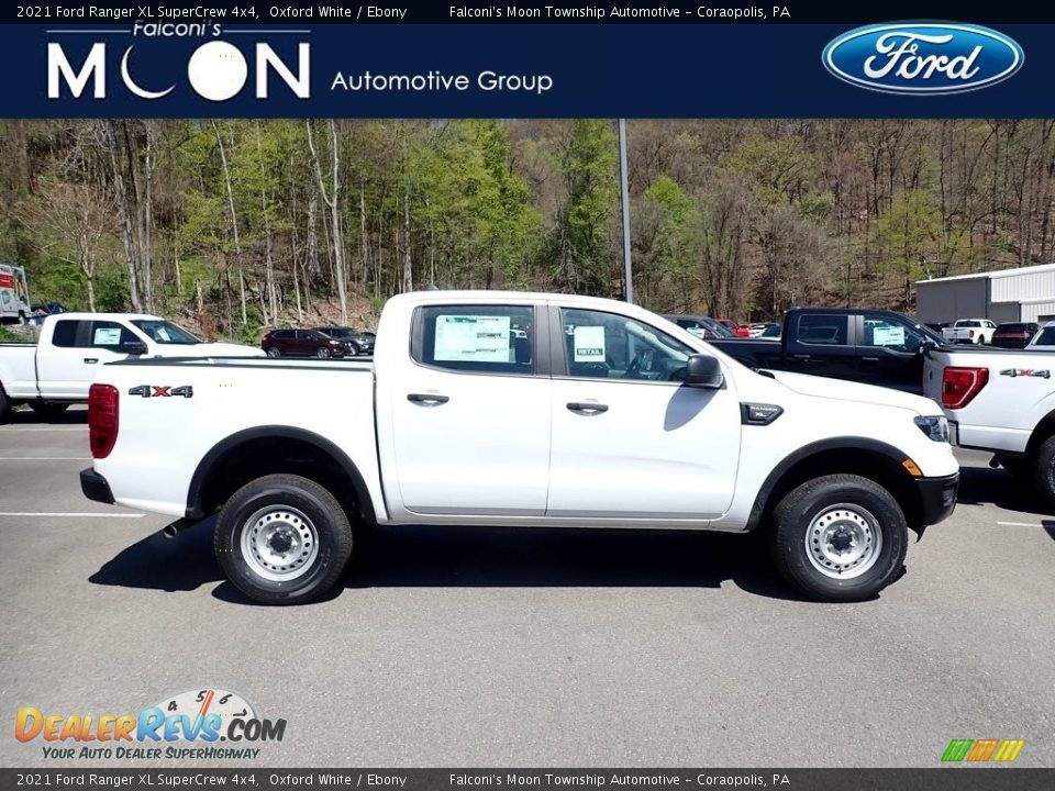 2021 Ford Ranger XL SuperCrew 4x4 Oxford White / Ebony Photo #1