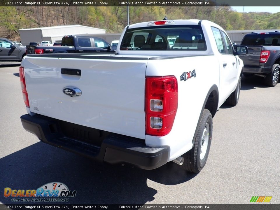 2021 Ford Ranger XL SuperCrew 4x4 Oxford White / Ebony Photo #2