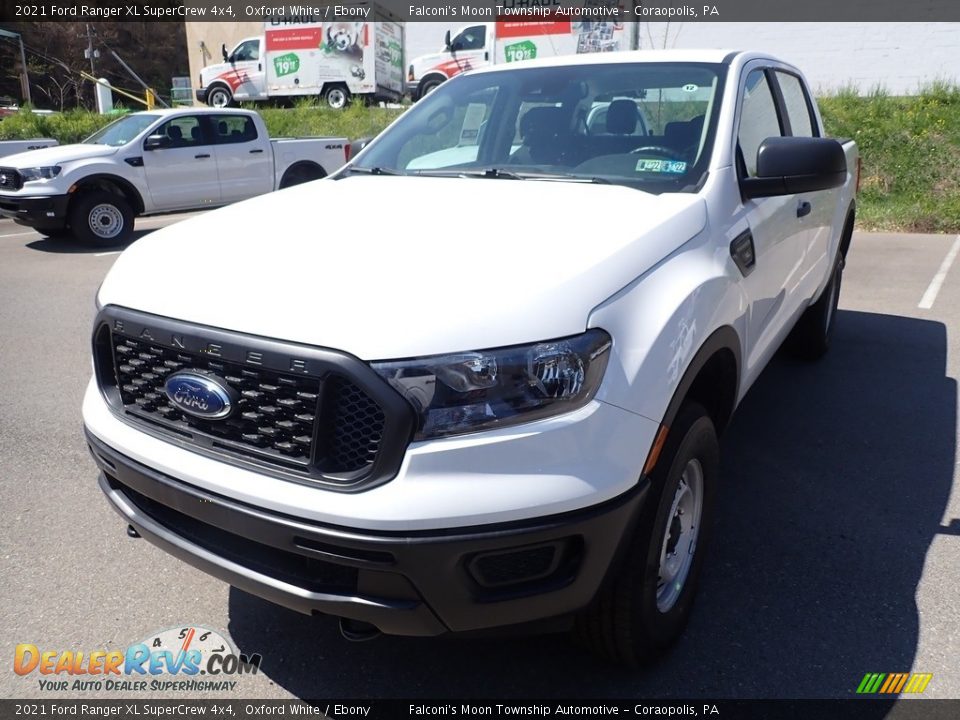 2021 Ford Ranger XL SuperCrew 4x4 Oxford White / Ebony Photo #5