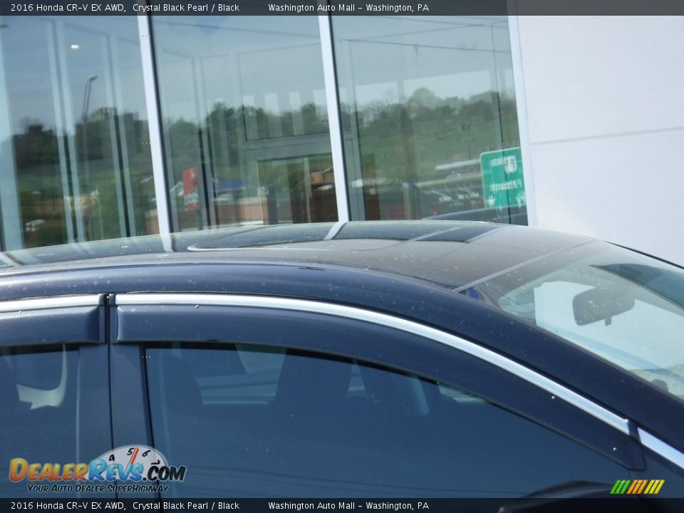 2016 Honda CR-V EX AWD Crystal Black Pearl / Black Photo #4