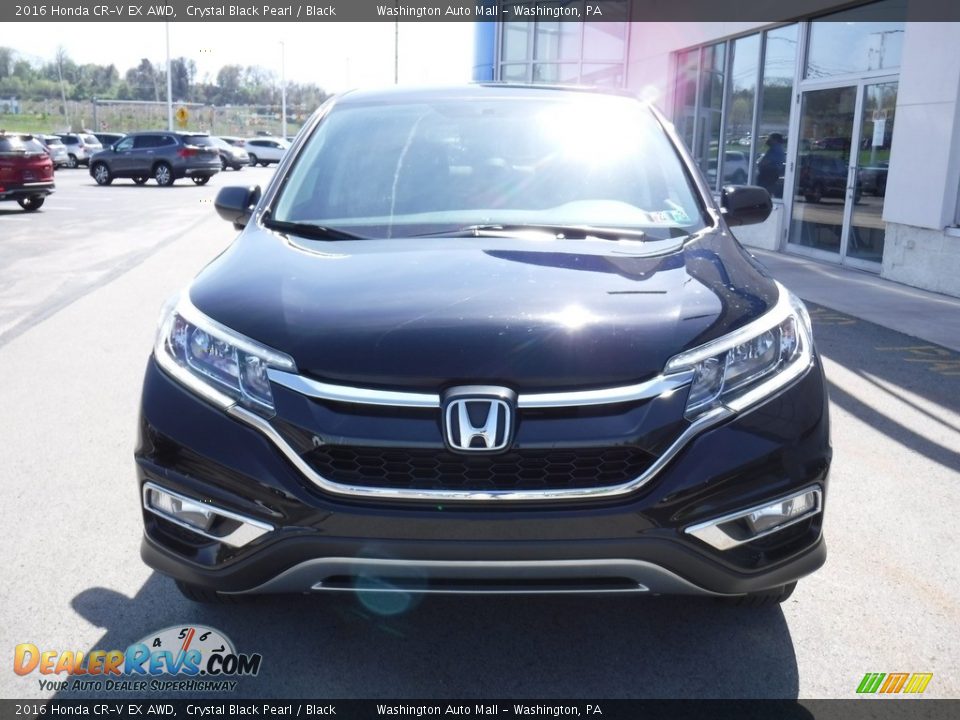 2016 Honda CR-V EX AWD Crystal Black Pearl / Black Photo #5