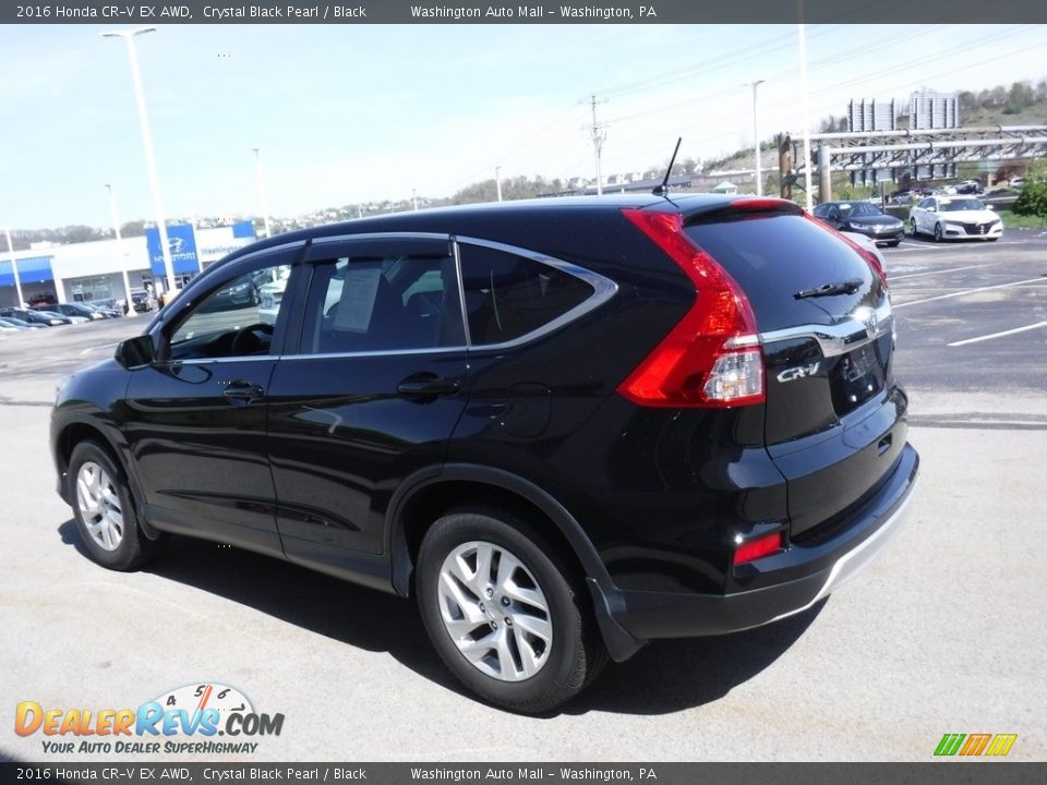 2016 Honda CR-V EX AWD Crystal Black Pearl / Black Photo #6