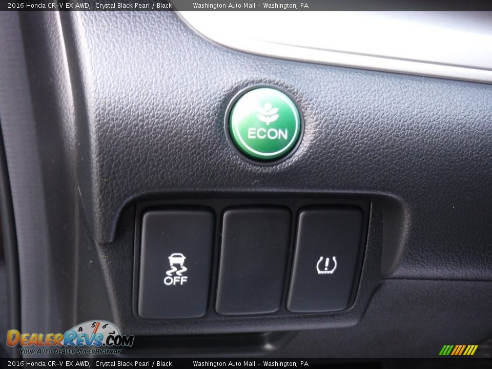 2016 Honda CR-V EX AWD Crystal Black Pearl / Black Photo #10