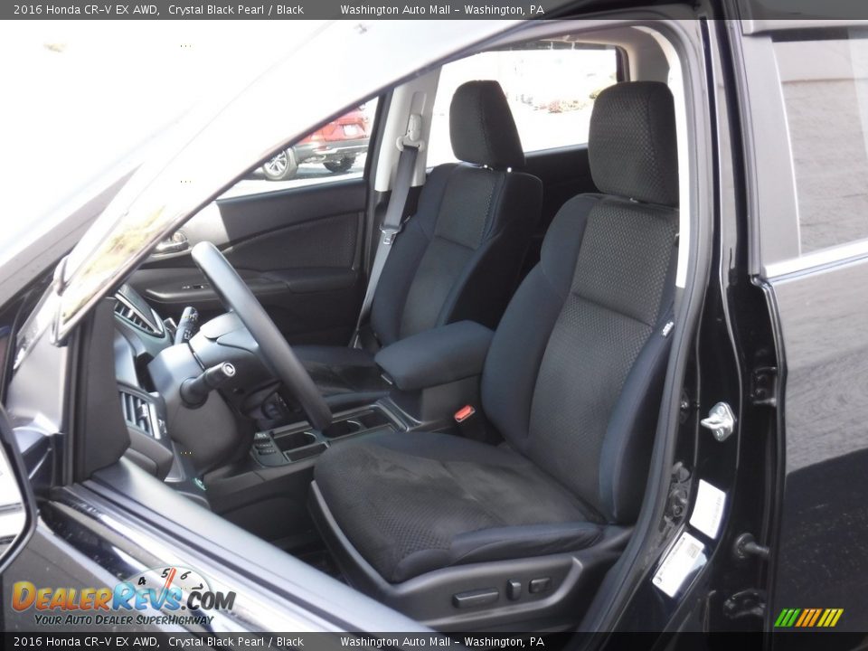 2016 Honda CR-V EX AWD Crystal Black Pearl / Black Photo #11