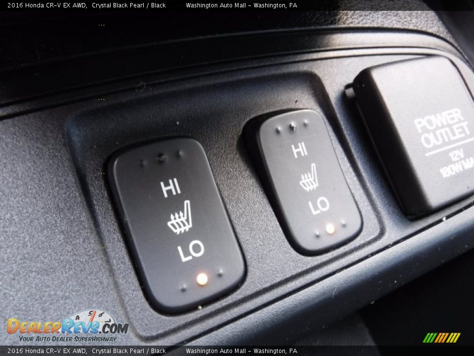 2016 Honda CR-V EX AWD Crystal Black Pearl / Black Photo #14
