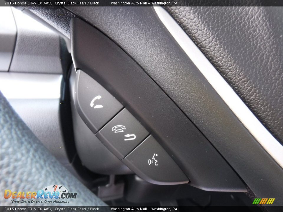 2016 Honda CR-V EX AWD Crystal Black Pearl / Black Photo #18