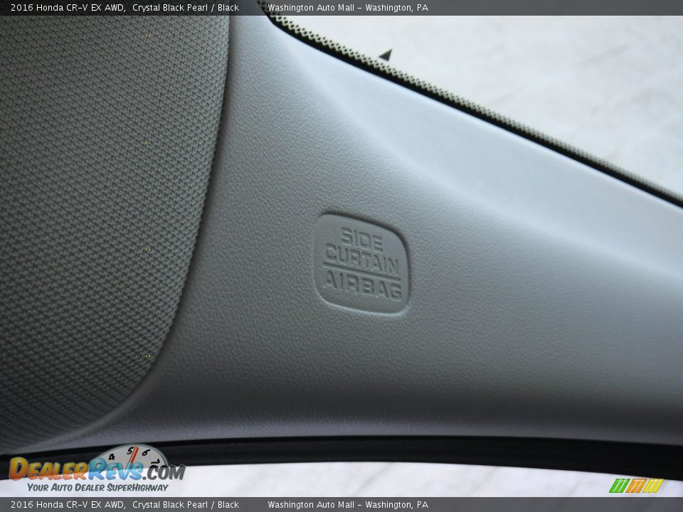 2016 Honda CR-V EX AWD Crystal Black Pearl / Black Photo #19