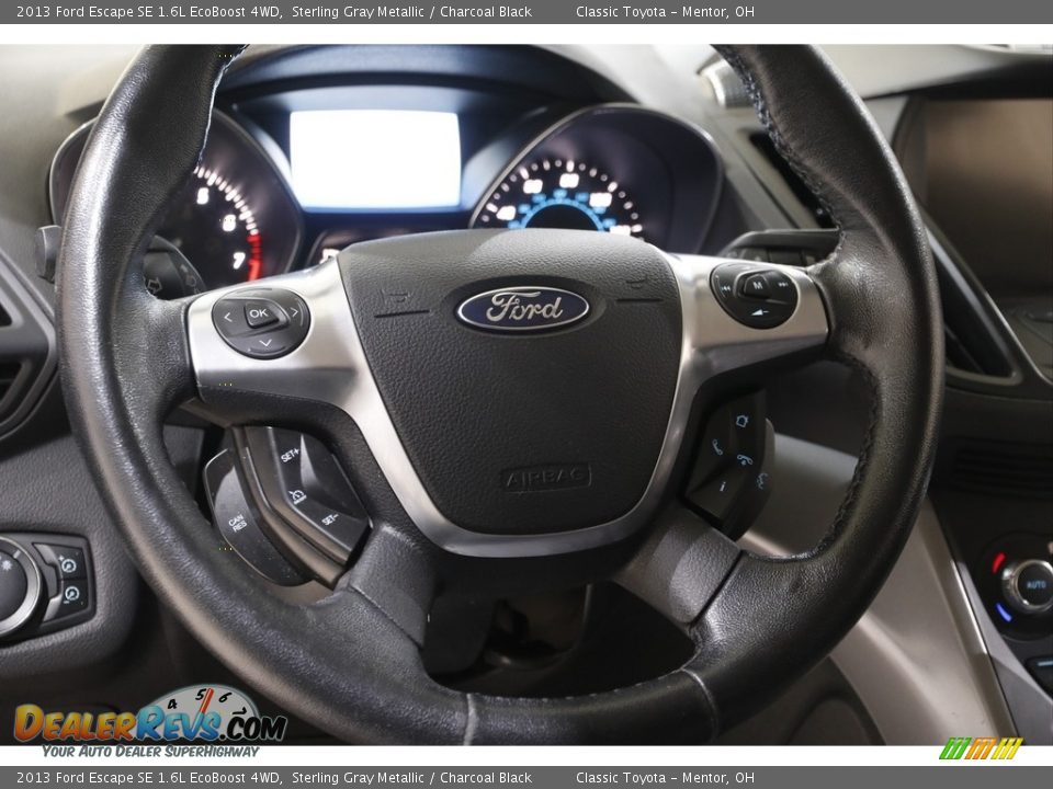 2013 Ford Escape SE 1.6L EcoBoost 4WD Sterling Gray Metallic / Charcoal Black Photo #7