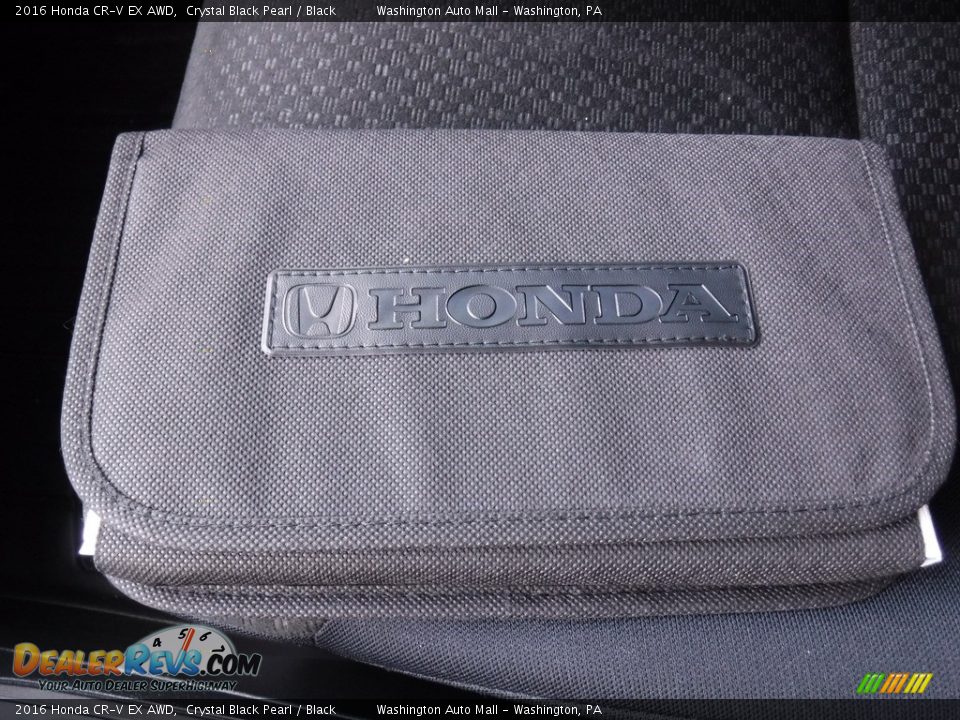 2016 Honda CR-V EX AWD Crystal Black Pearl / Black Photo #25