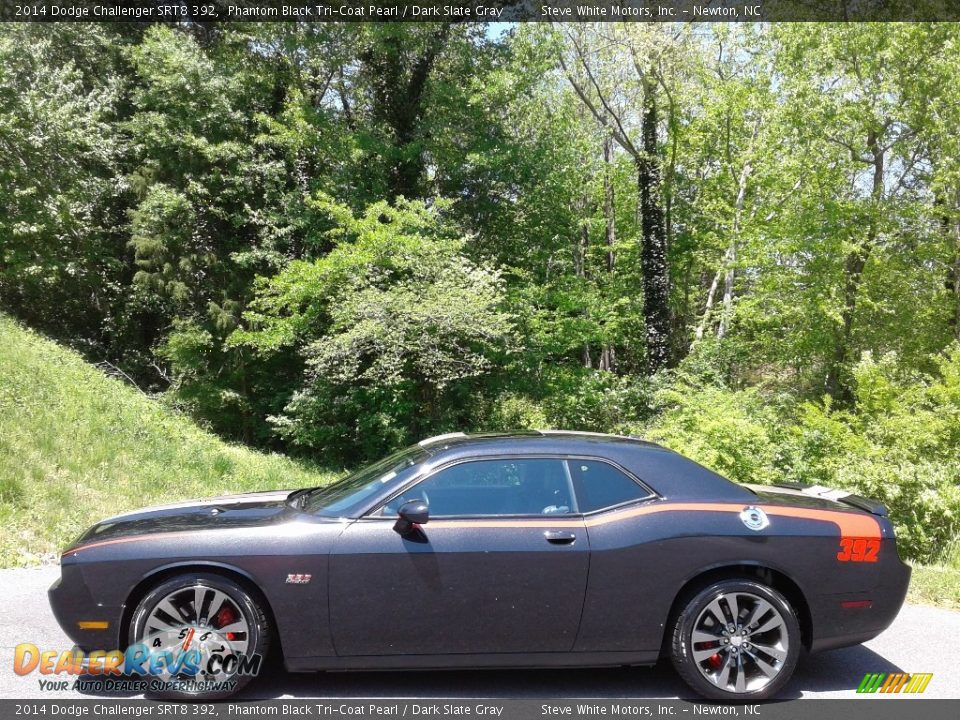 Phantom Black Tri-Coat Pearl 2014 Dodge Challenger SRT8 392 Photo #1