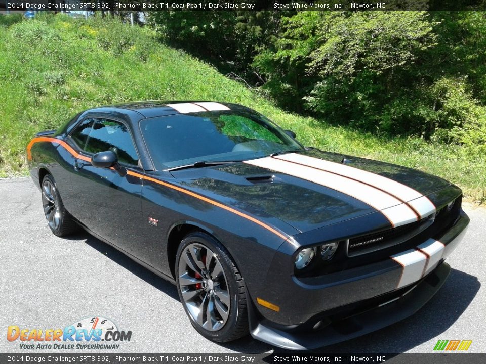 Phantom Black Tri-Coat Pearl 2014 Dodge Challenger SRT8 392 Photo #4