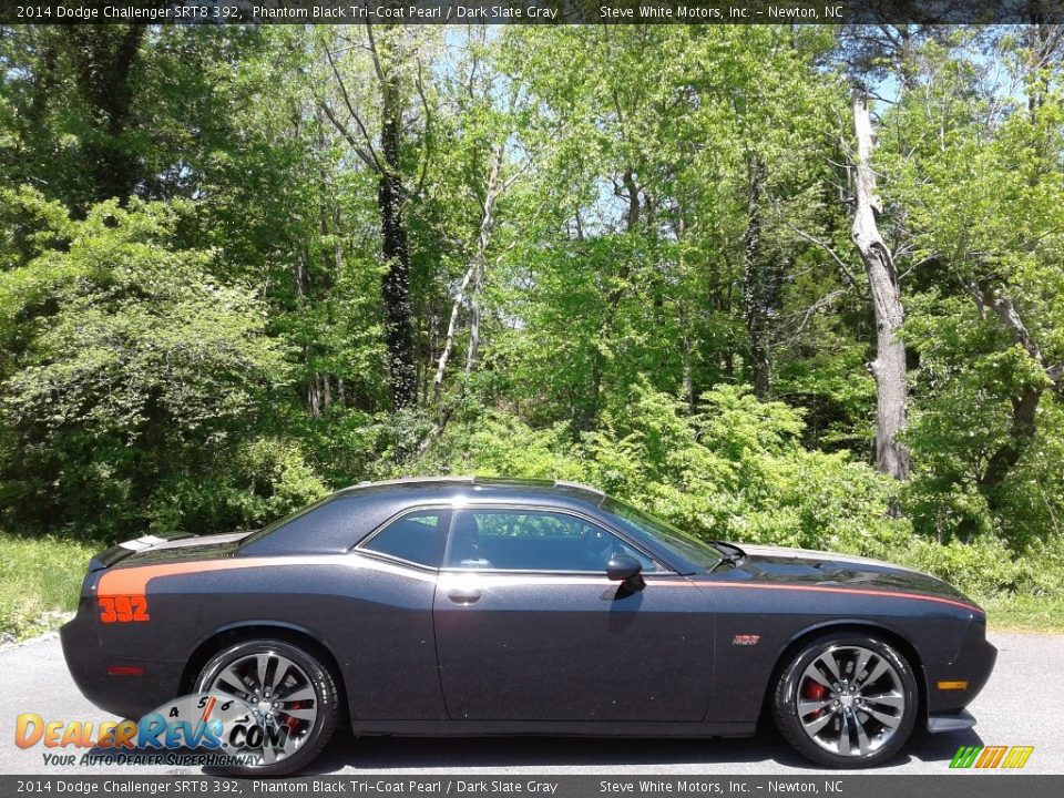 Phantom Black Tri-Coat Pearl 2014 Dodge Challenger SRT8 392 Photo #5