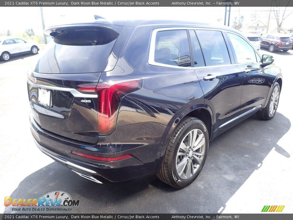 2021 Cadillac XT6 Premium Luxury Dark Moon Blue Metallic / Cirrus/Jet Black Accents Photo #7