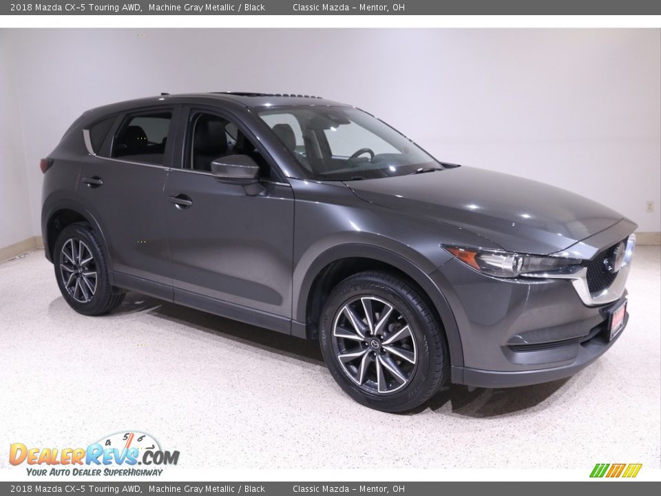 2018 Mazda CX-5 Touring AWD Machine Gray Metallic / Black Photo #1