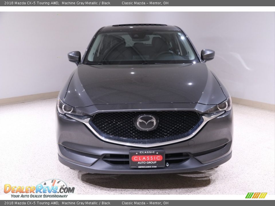 2018 Mazda CX-5 Touring AWD Machine Gray Metallic / Black Photo #2