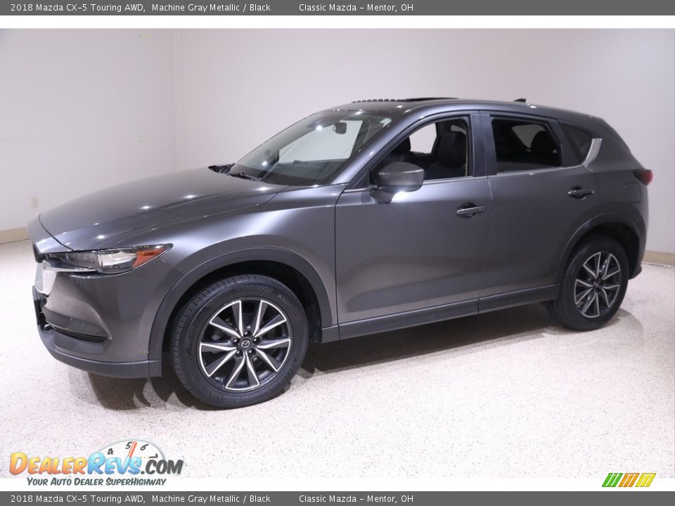 2018 Mazda CX-5 Touring AWD Machine Gray Metallic / Black Photo #3