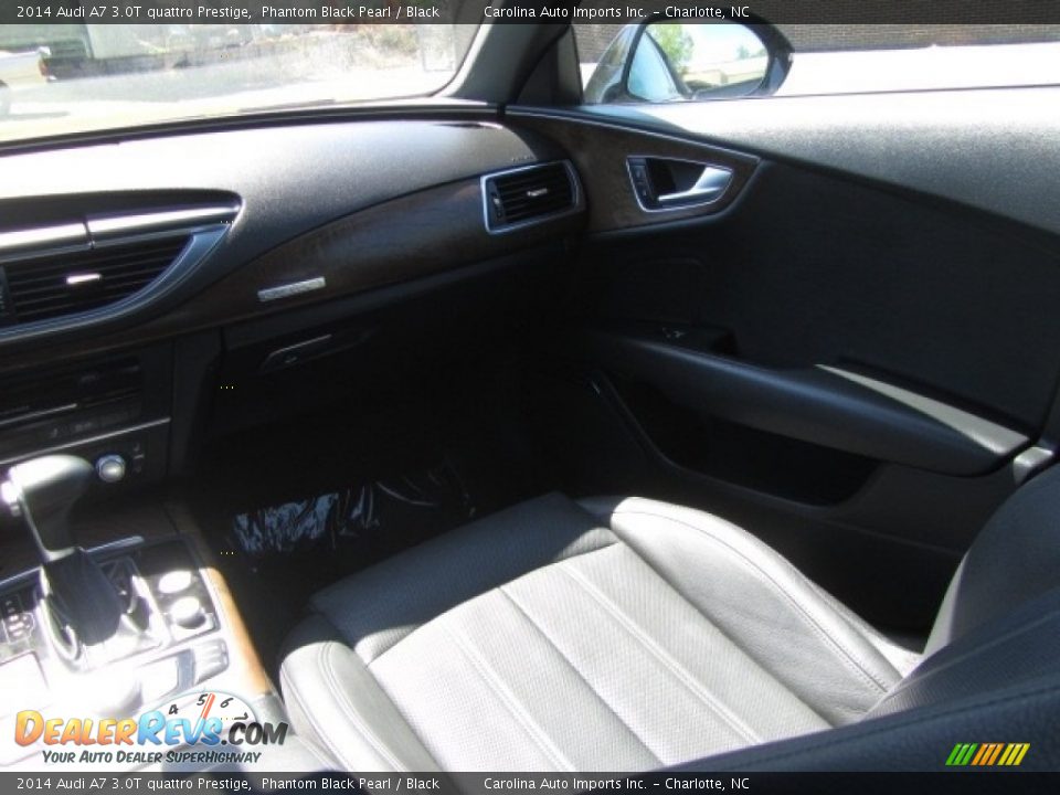 2014 Audi A7 3.0T quattro Prestige Phantom Black Pearl / Black Photo #14