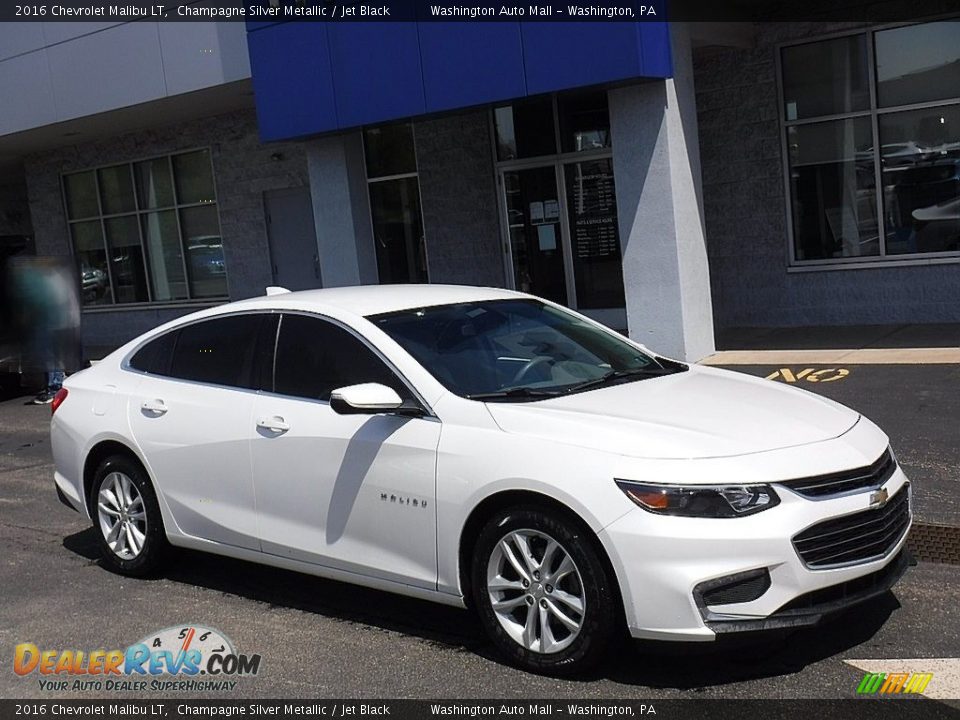 2016 Chevrolet Malibu LT Champagne Silver Metallic / Jet Black Photo #1