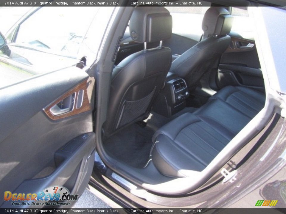 2014 Audi A7 3.0T quattro Prestige Phantom Black Pearl / Black Photo #19