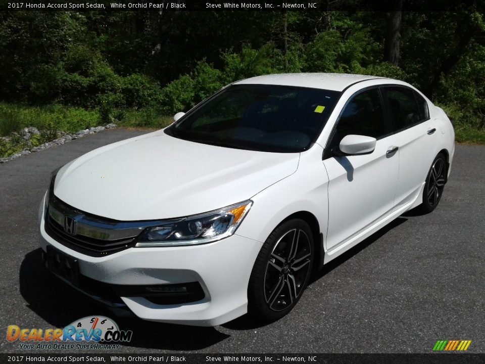 2017 Honda Accord Sport Sedan White Orchid Pearl / Black Photo #2