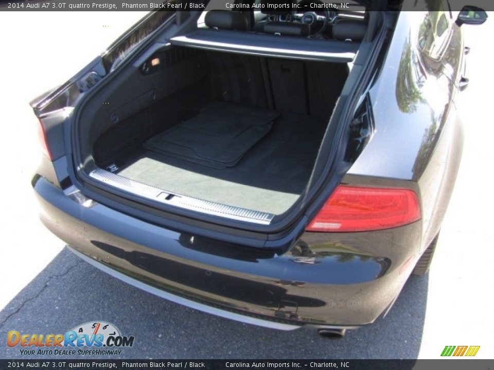 2014 Audi A7 3.0T quattro Prestige Phantom Black Pearl / Black Photo #20