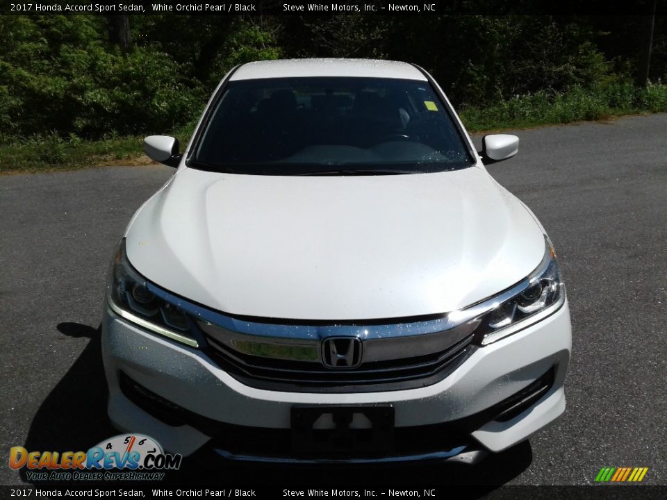 2017 Honda Accord Sport Sedan White Orchid Pearl / Black Photo #3