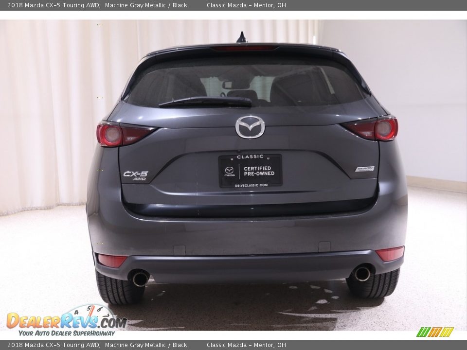 2018 Mazda CX-5 Touring AWD Machine Gray Metallic / Black Photo #16