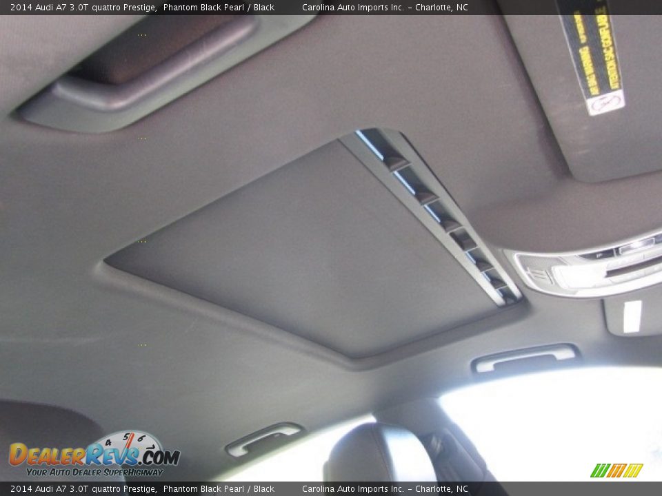 2014 Audi A7 3.0T quattro Prestige Phantom Black Pearl / Black Photo #23