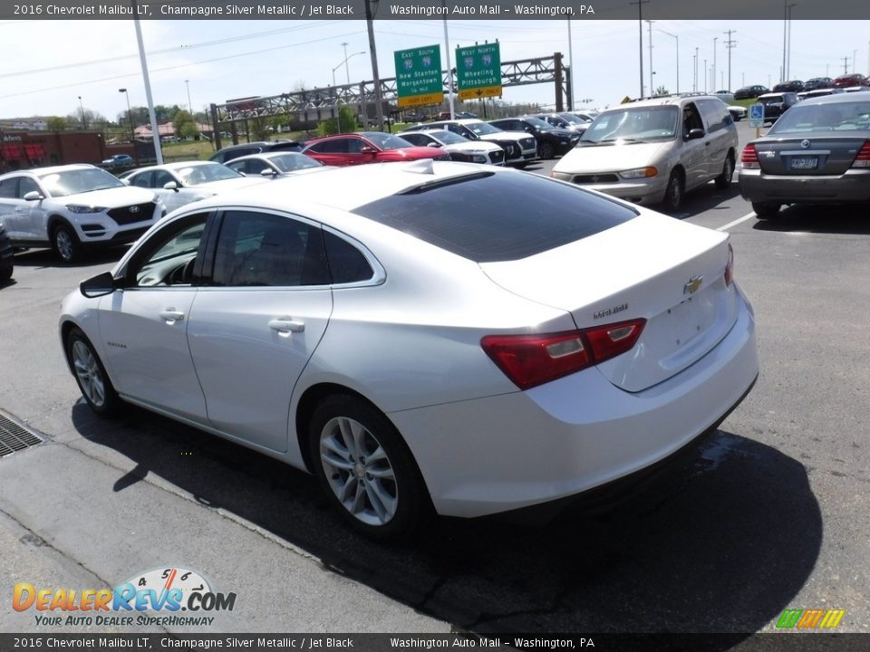 2016 Chevrolet Malibu LT Champagne Silver Metallic / Jet Black Photo #7