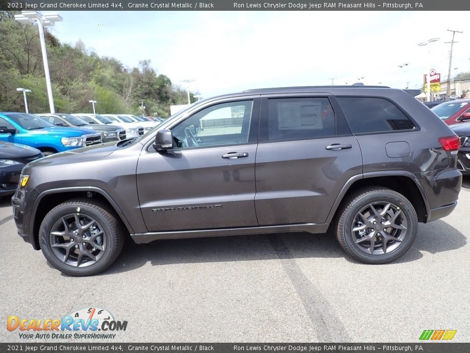 2021 Jeep Grand Cherokee Limited 4x4 Granite Crystal Metallic / Black Photo #2