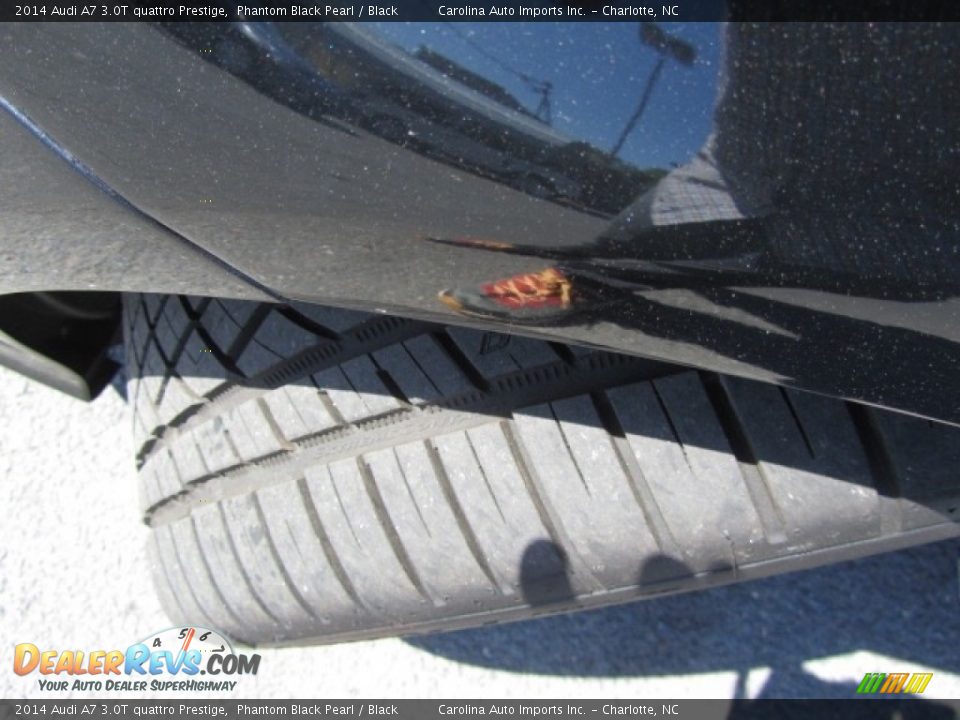 2014 Audi A7 3.0T quattro Prestige Phantom Black Pearl / Black Photo #27