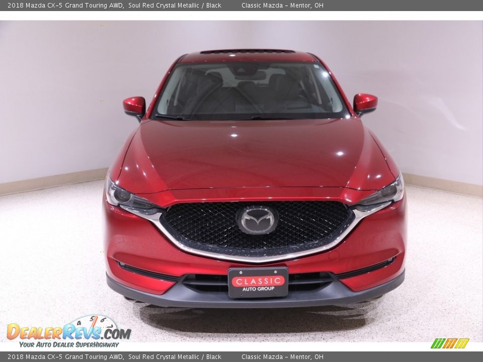 2018 Mazda CX-5 Grand Touring AWD Soul Red Crystal Metallic / Black Photo #2