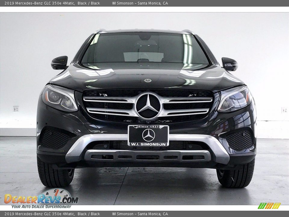 2019 Mercedes-Benz GLC 350e 4Matic Black / Black Photo #2