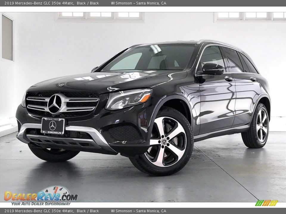 2019 Mercedes-Benz GLC 350e 4Matic Black / Black Photo #12