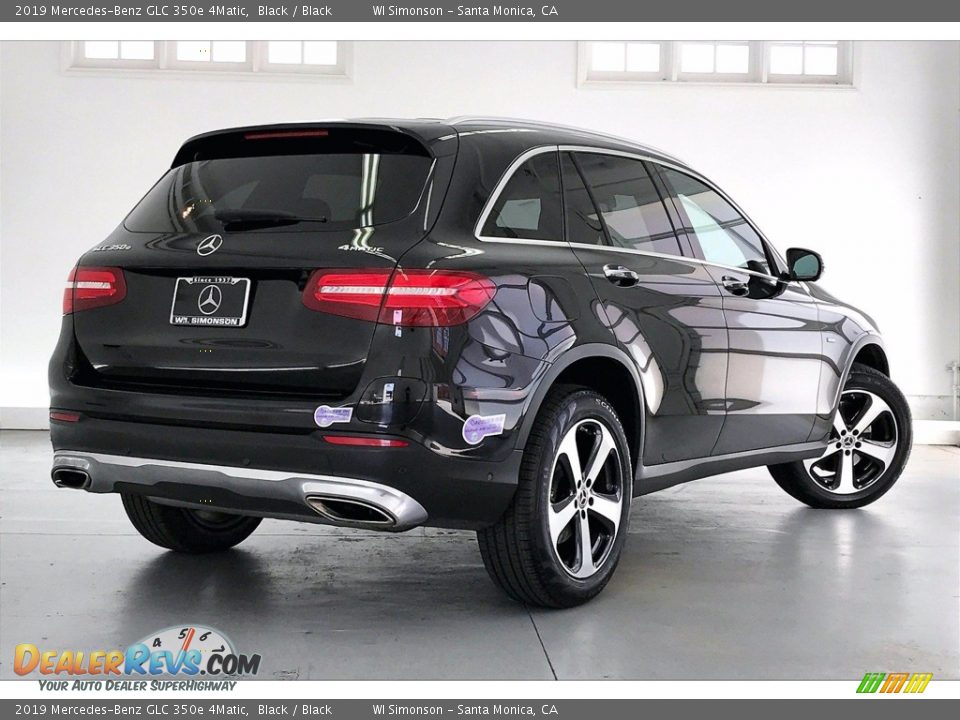 2019 Mercedes-Benz GLC 350e 4Matic Black / Black Photo #13