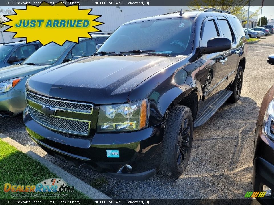 2013 Chevrolet Tahoe LT 4x4 Black / Ebony Photo #1