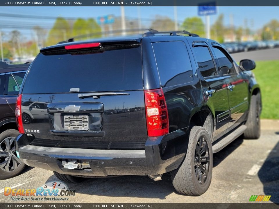 2013 Chevrolet Tahoe LT 4x4 Black / Ebony Photo #3