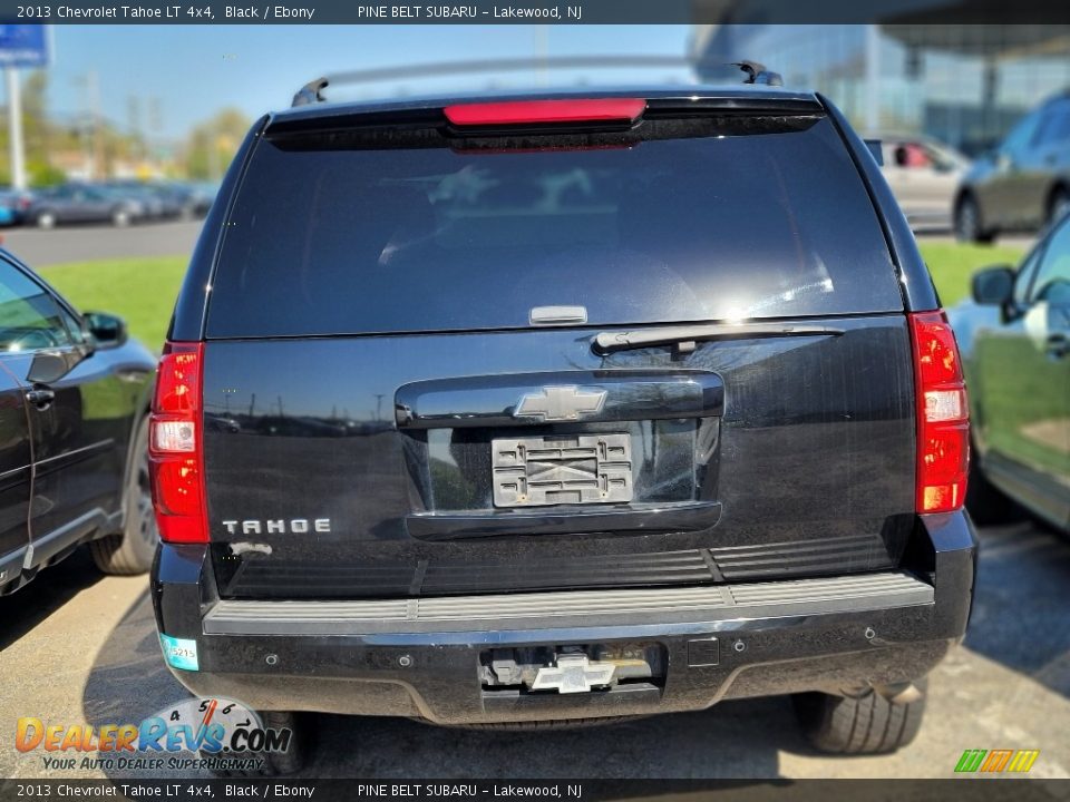 2013 Chevrolet Tahoe LT 4x4 Black / Ebony Photo #4