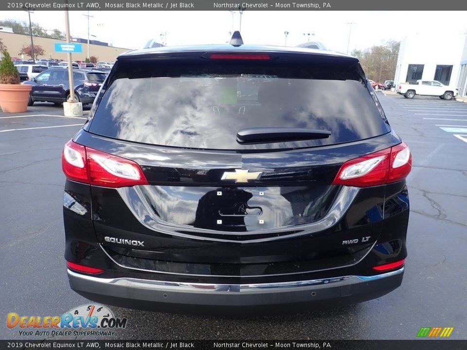 2019 Chevrolet Equinox LT AWD Mosaic Black Metallic / Jet Black Photo #6